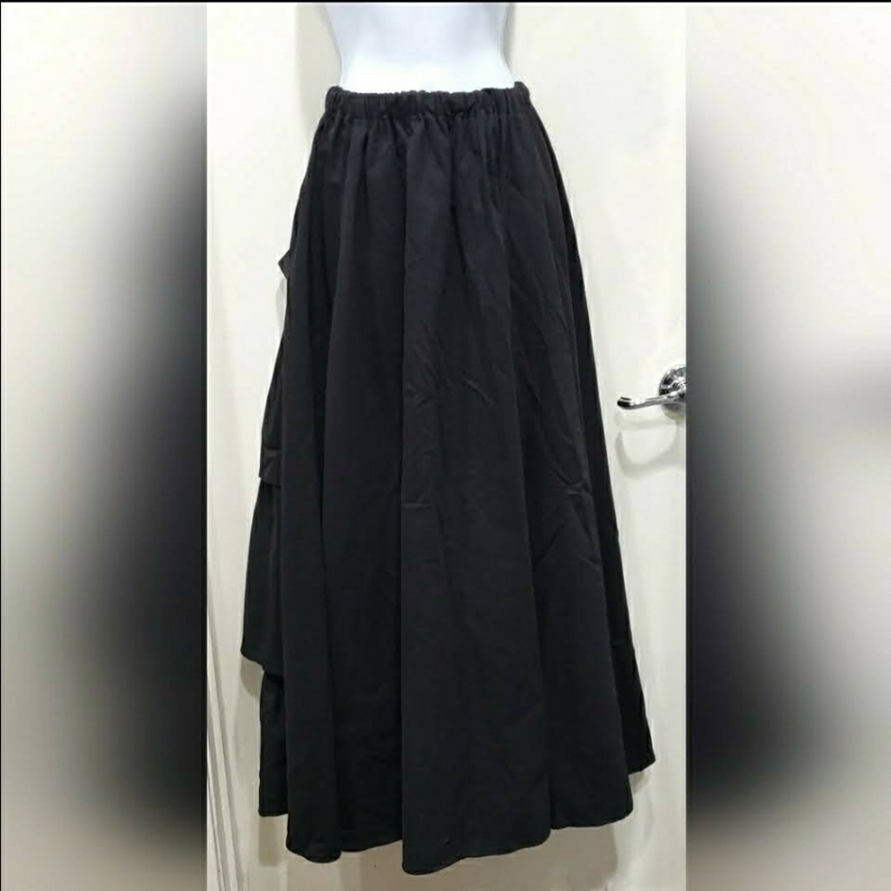 Frontier Classics Ruffle Prairie Skirt Steampunk Victorian Western Large CS15